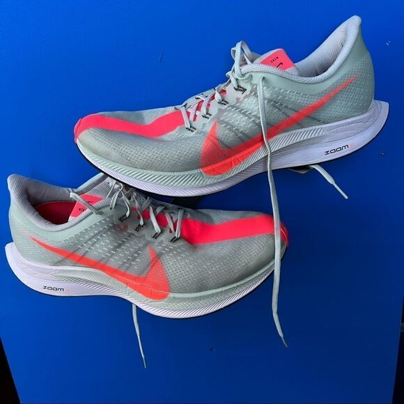 NIKE ZOOM PEGASUS 35 TURBO GREY/BLCK [AJ4114 060] US MEN SZ 15  Authentic - Picture 1 of 6
